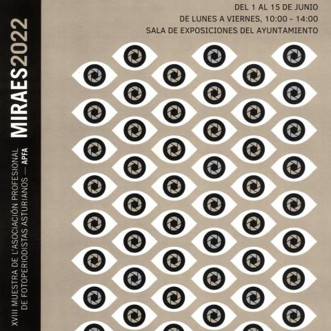 Miraes 2022. Del 1 al 15 de junio, lunes - viernes 10.00h a 14.00h. Sala de exposiciones Ayuntamiento de El Franco