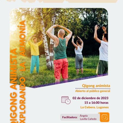 Cartel de la actividad.