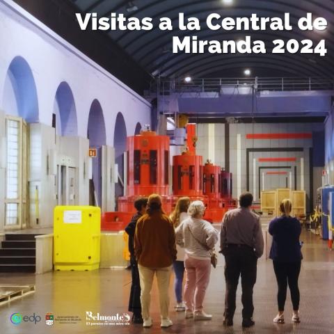 Visitas a la Central de Miranda 2024 - Belmonte de Miranda