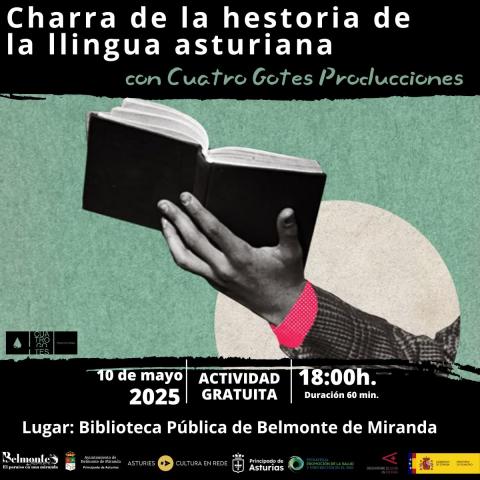 Charra de la hestoria de la llingua asturiana - Belmonte de Miranda 2025