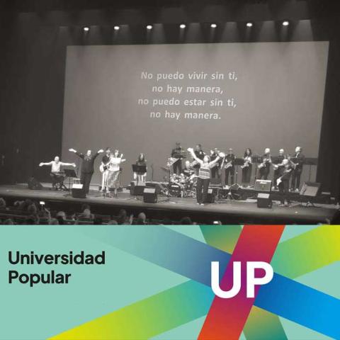 Composición alusiva al evento