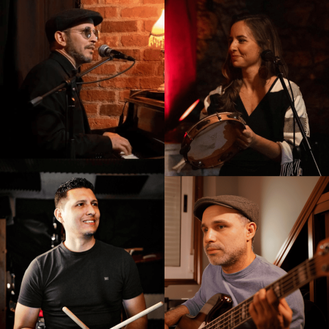 Imagen del cuarteto Cubasturia Jazz