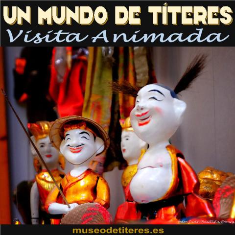 Títeres de agua de Vietnam.