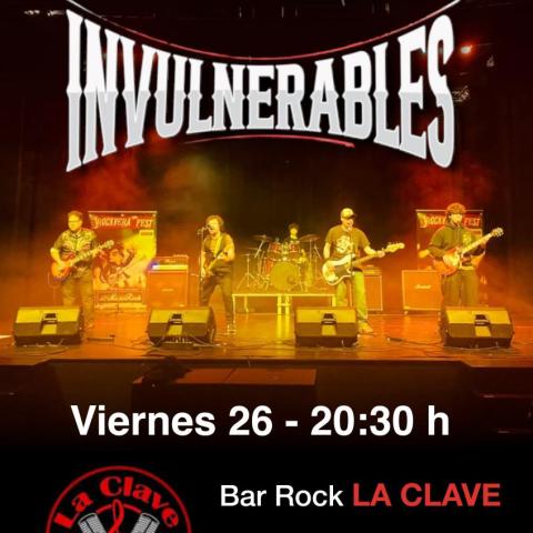 Invulnerables en La clave Rock Bar