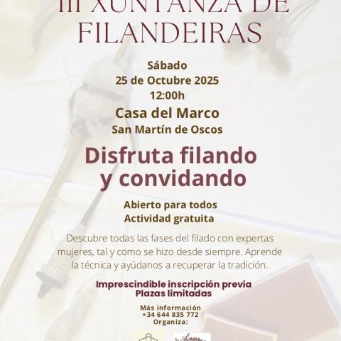 Xuntanza de filandeiras 15.10.25 (Los Oscos)