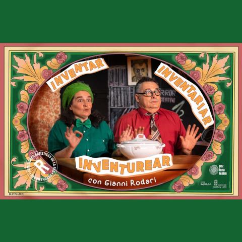 Espectáculo Inventar, inventariar, inventurear de la compañía Pez Luna Teatro