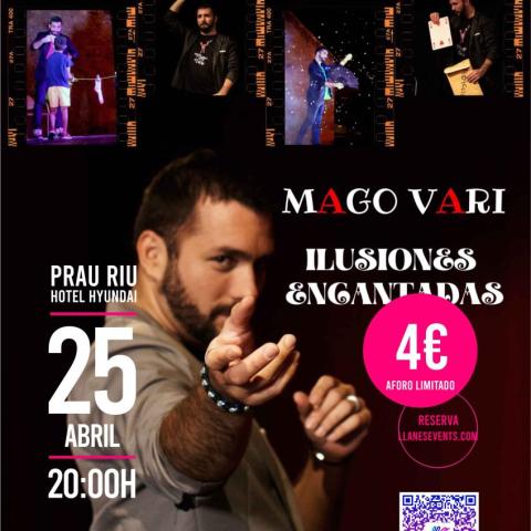 El Mago Vari, ilusionista y showman