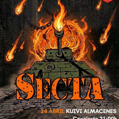 Concierto SECTA Kuivi Almacenes Oviedo 24 abril 21H