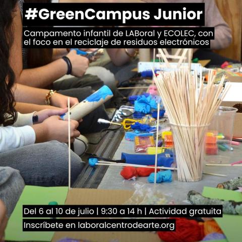 Cartel #GreenCampus junior